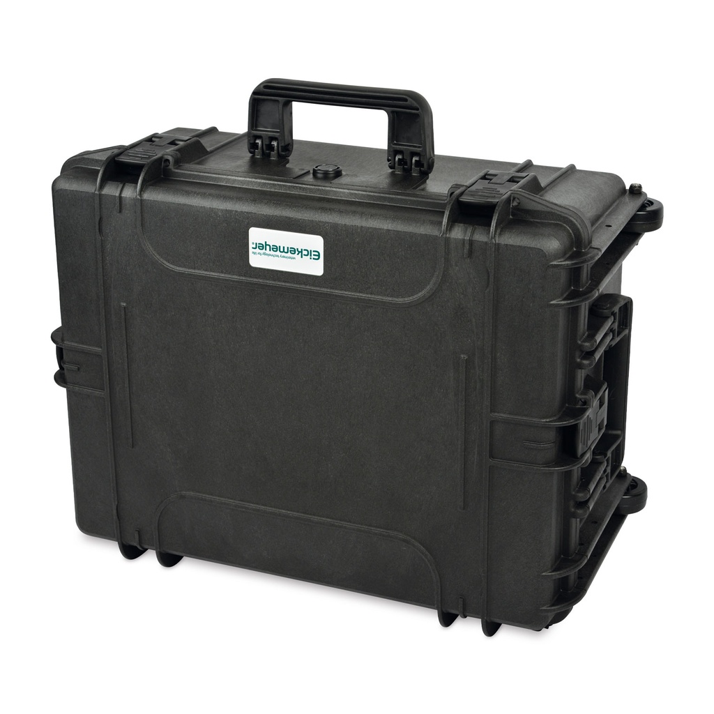 Outdoor case with trolley for EickView 5-in-1 endoscope (306200), including compartment for 5-in-1 camera kit (306201) and dental endoscope (178250)