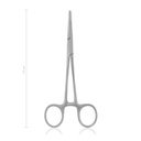 Pinza emostatica CRILE,  14 cm, curva