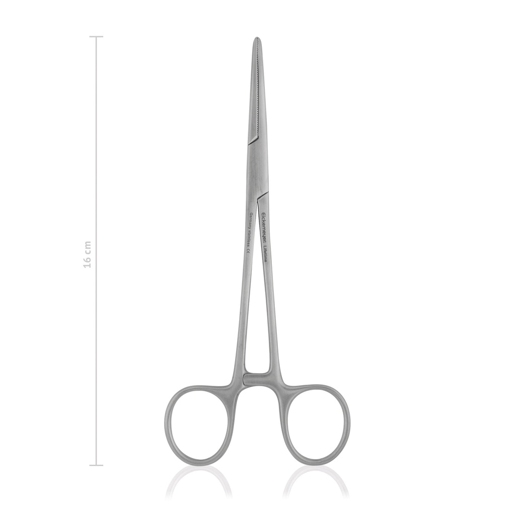 Pinza emostatica CRILE, 16 cm, dritta