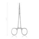 Pinza emostatica HALSTEAD-MOSQUITO, 12,5 cm, dritta, denti 1x2