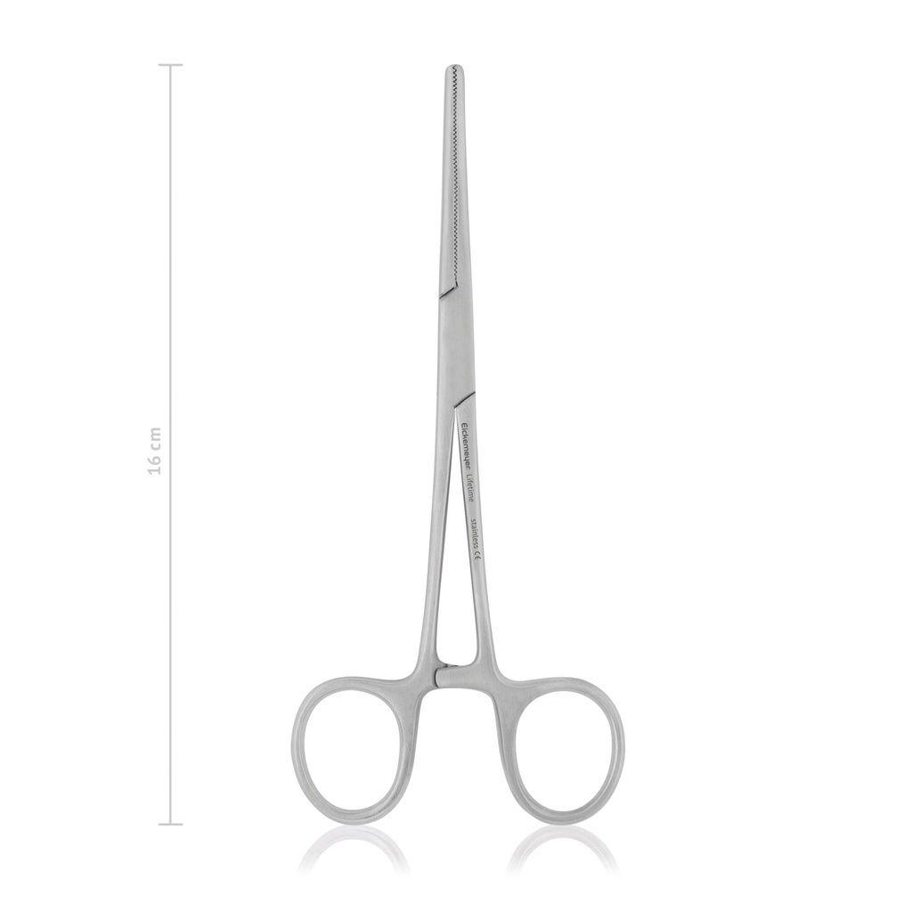 Pinza emostatica ROCHESTER-PEAN 16 cm, curva, LINEA ECONOMICA