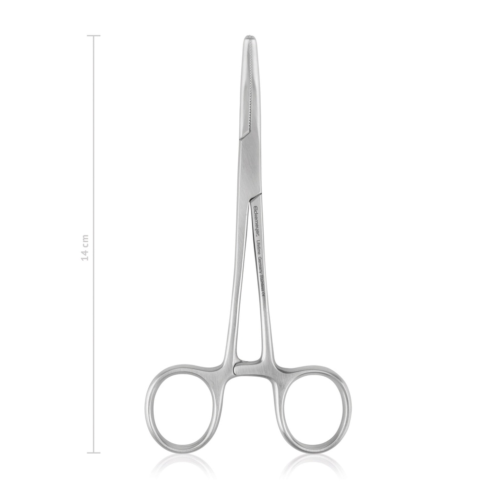 Pinza emostatica SPENCER WELLS 14 cm, curva