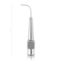 Cannula per occhi, ANEL, curva, 0,6 x 15 mm, con cono Luer