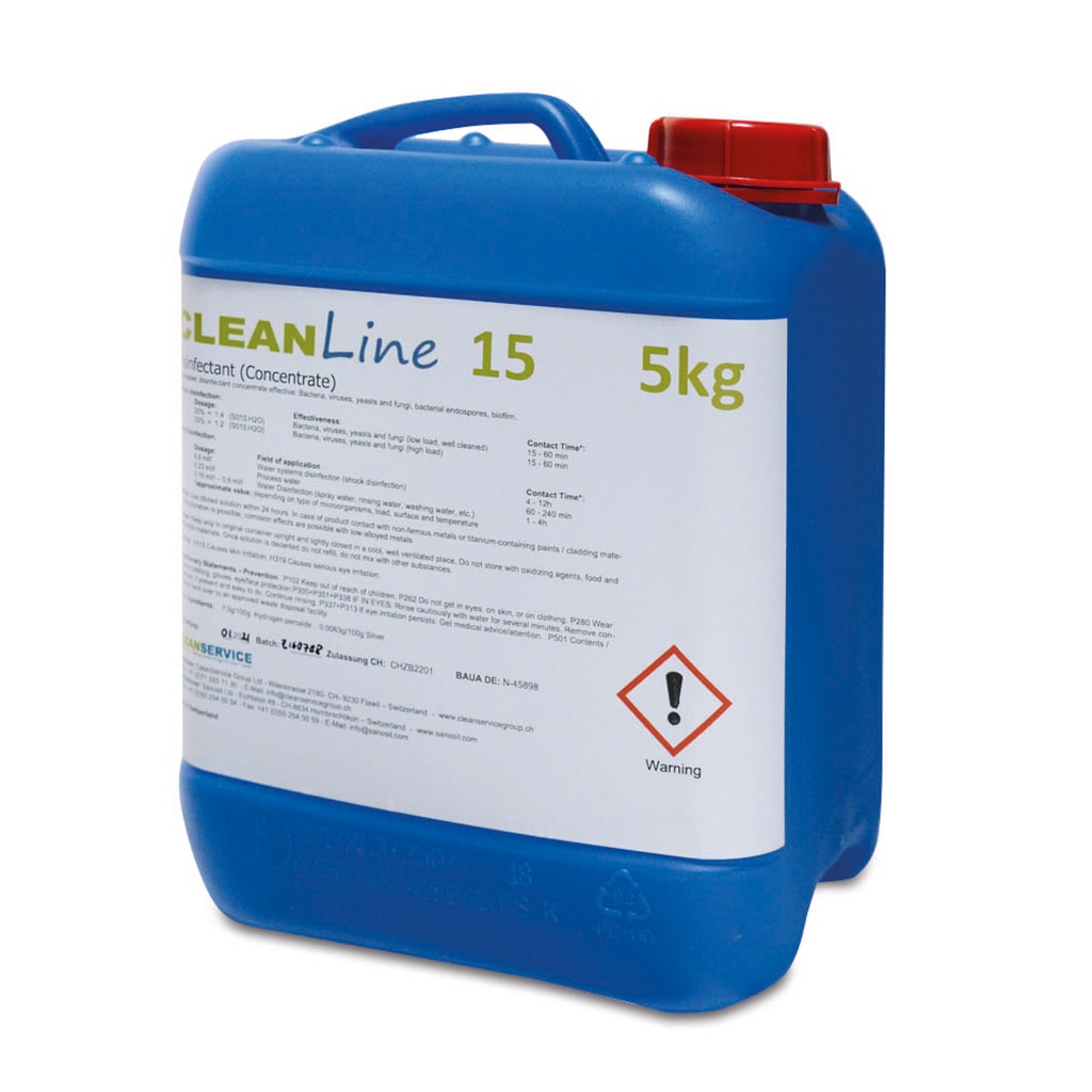 Disinfettante Cleanline 15 - 5 lt