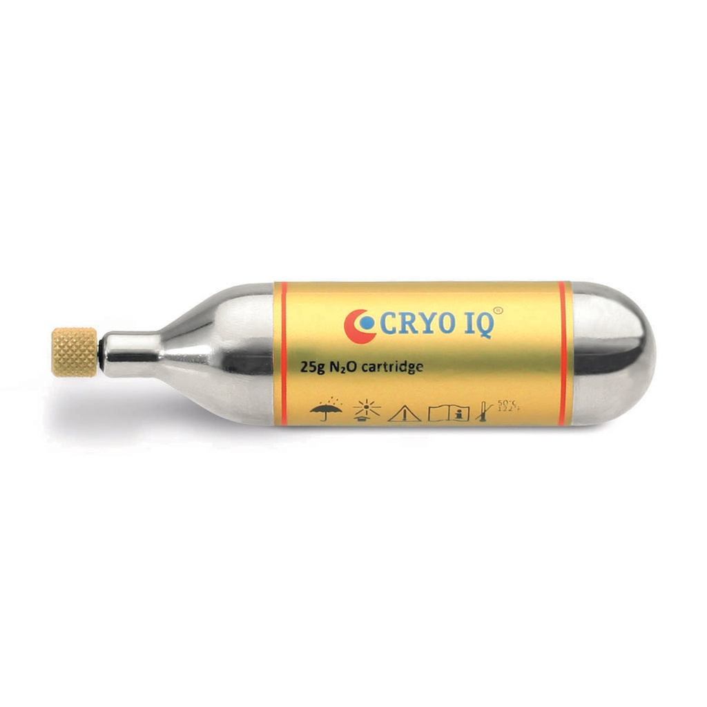 Cartucca N2O,  25gr, per CryoIQ®