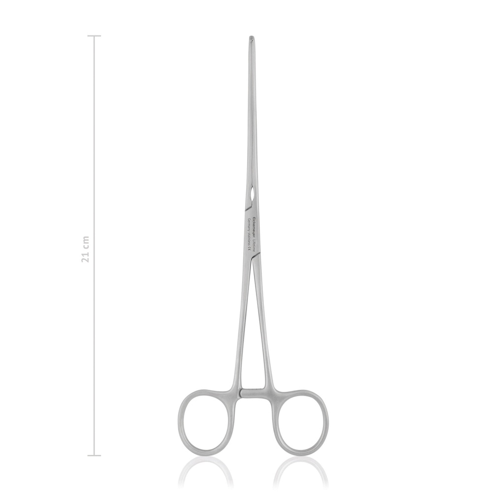 Pinza intestinale MAYO-ROBSON, 21 cm, curva, longitudinale