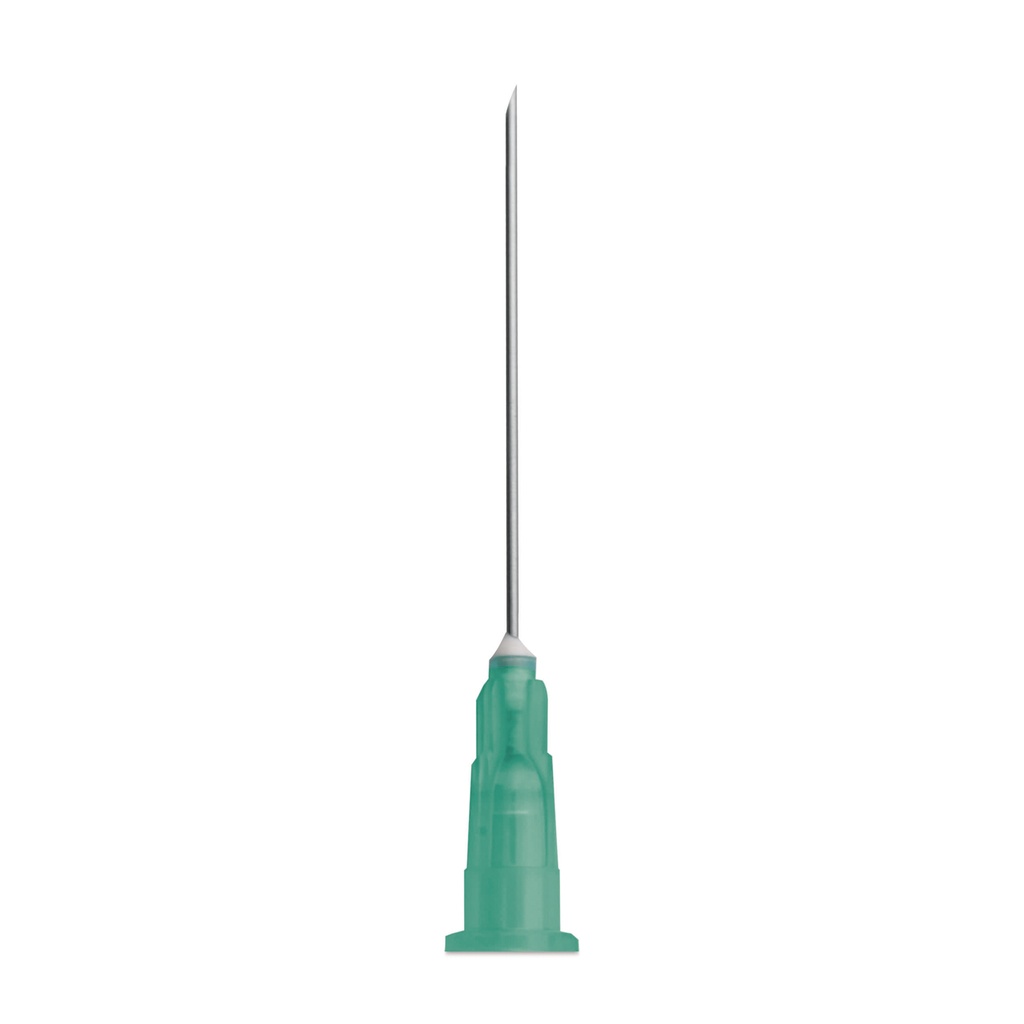 Aghi ipodermici EICKINJECT 0,80 x 40 mm / 21G x 1 1/2" - Verde Conf. da 100 pz