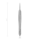 Pinza sutura CASTROVIEJO, denti 0,3 mm, 10 cm