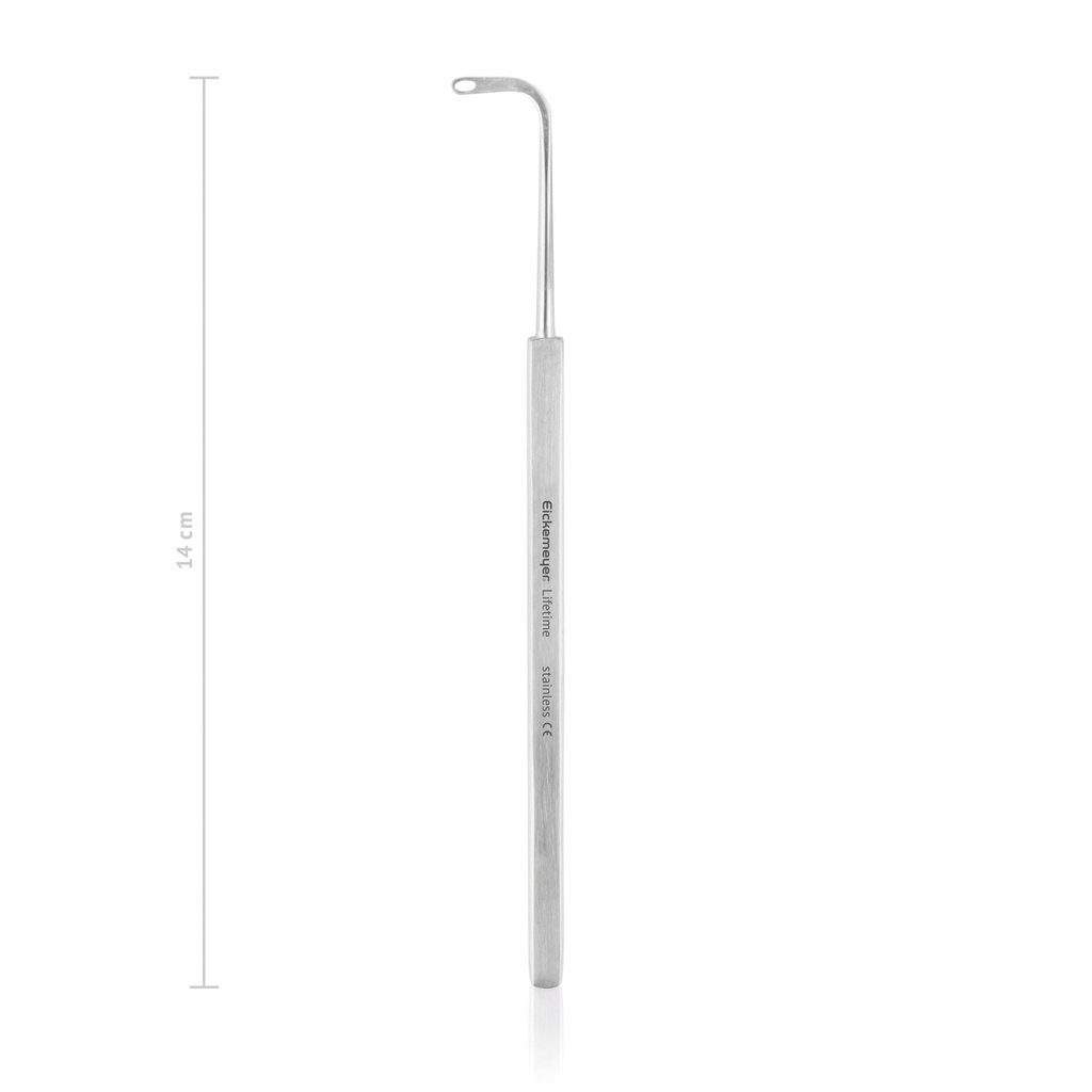 Uncino distaccamento retina GASS 1,5 mm, 14 cm