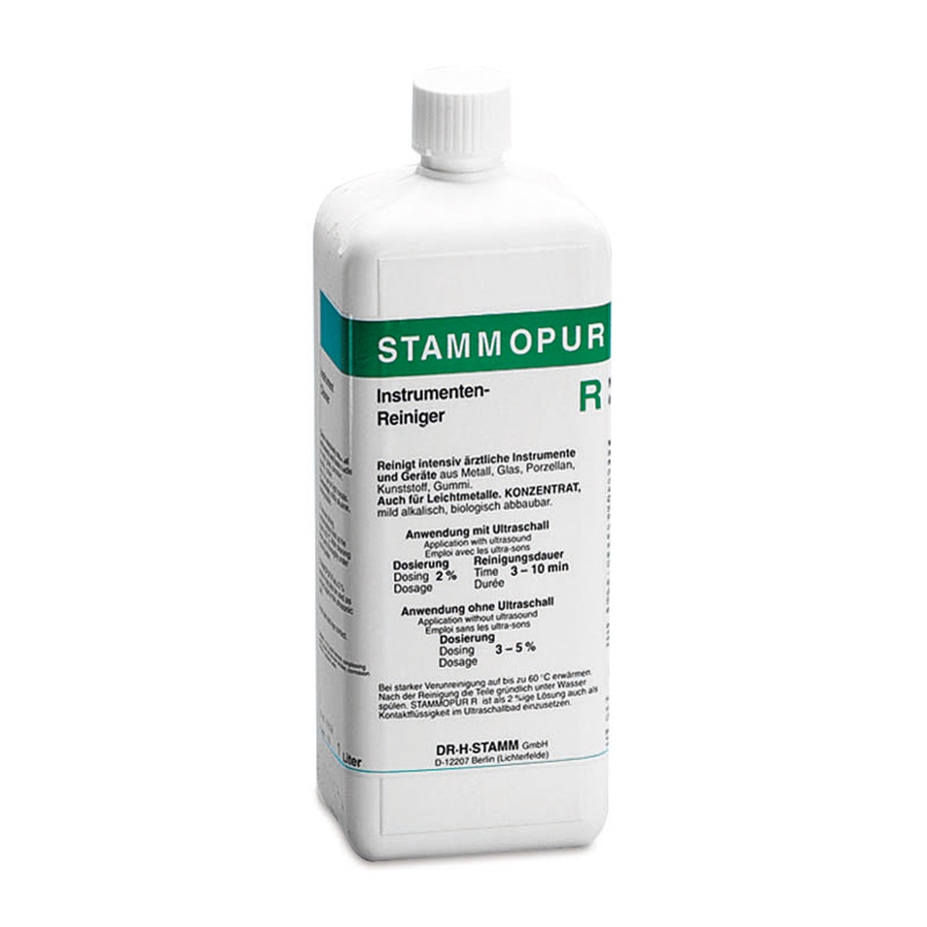 Concentrato per pulizia ad ultrasuoni STAMMOPUR R, 1 lt