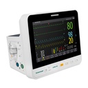 Patientmonitor LifeVet 10C med multiparameter med CO2 (RR,PR,SpO2,NIBP,EKG,CO2,temp) 