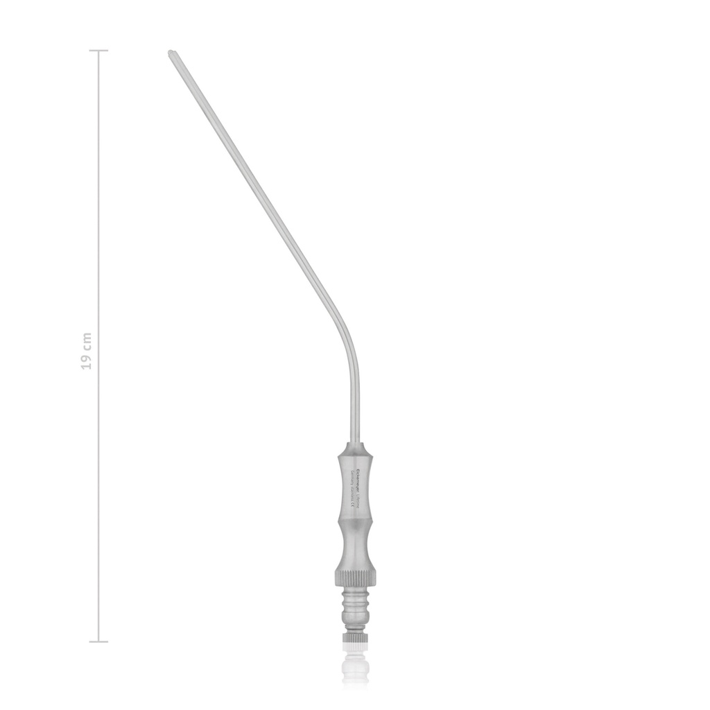 Cannula aspirazione FERGUSSON D= 3 mm, con blocco e mandrino