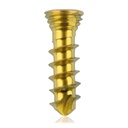 Vite bloccata in titanio Ø2.3x 8mm multidirezionale, oro, Torx 6 autofilettante, autoperforante