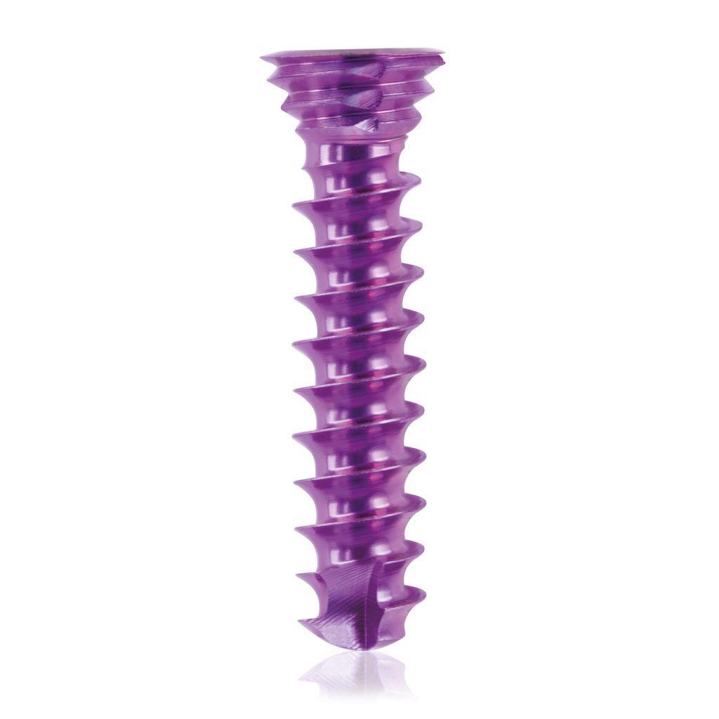 Vite bloccata in titan Ø3.5x 16mm, multidirezionale, magenta, Torx 10, autofilettante, autoperforante