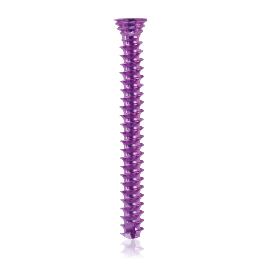 Vite bloccata in titannio Ø3.5x 32mm, multidirezionale, magenta, Torx 10, autofilettante, autoperforante