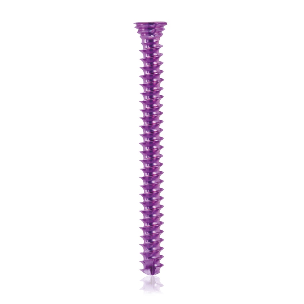 Vite bloccata in titanio Ø3.5x 36mm, multidirezioonale, magenta, Torx 10, autofilettante, autoperforante