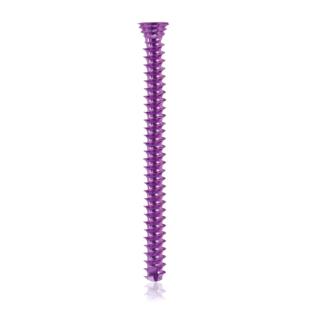 Vite bloccata in titanio Ø3.5x 40mm, multidirezionale, magenta, Torx 10, autofilettante, autoperforante