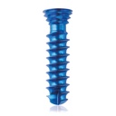 Vite bloccata in titanio Ø4.0x 16mm multidirezionale, blu, Torx 10, autofilettante, autoperforante