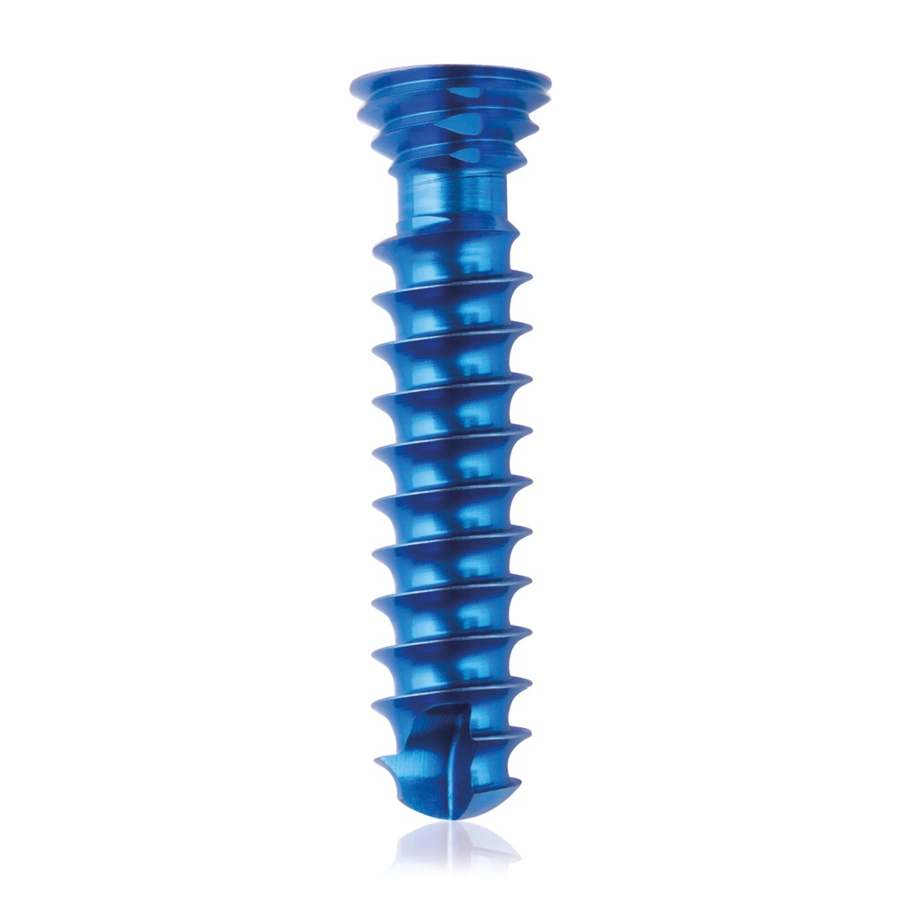 Vite bloccata in tirtanio Ø4.0x 18mm, multidirezionale, blu,Torx 10, autofilettante, autoperforante