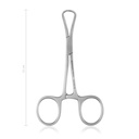 Pinza fissateli BACKHAUS, 11 cm, LINEA ECONOMICA