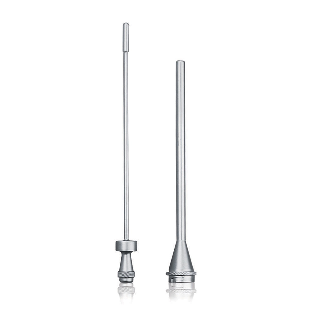 Speculum vaginale, d= 10mm, lungh.150 mm con otturatore