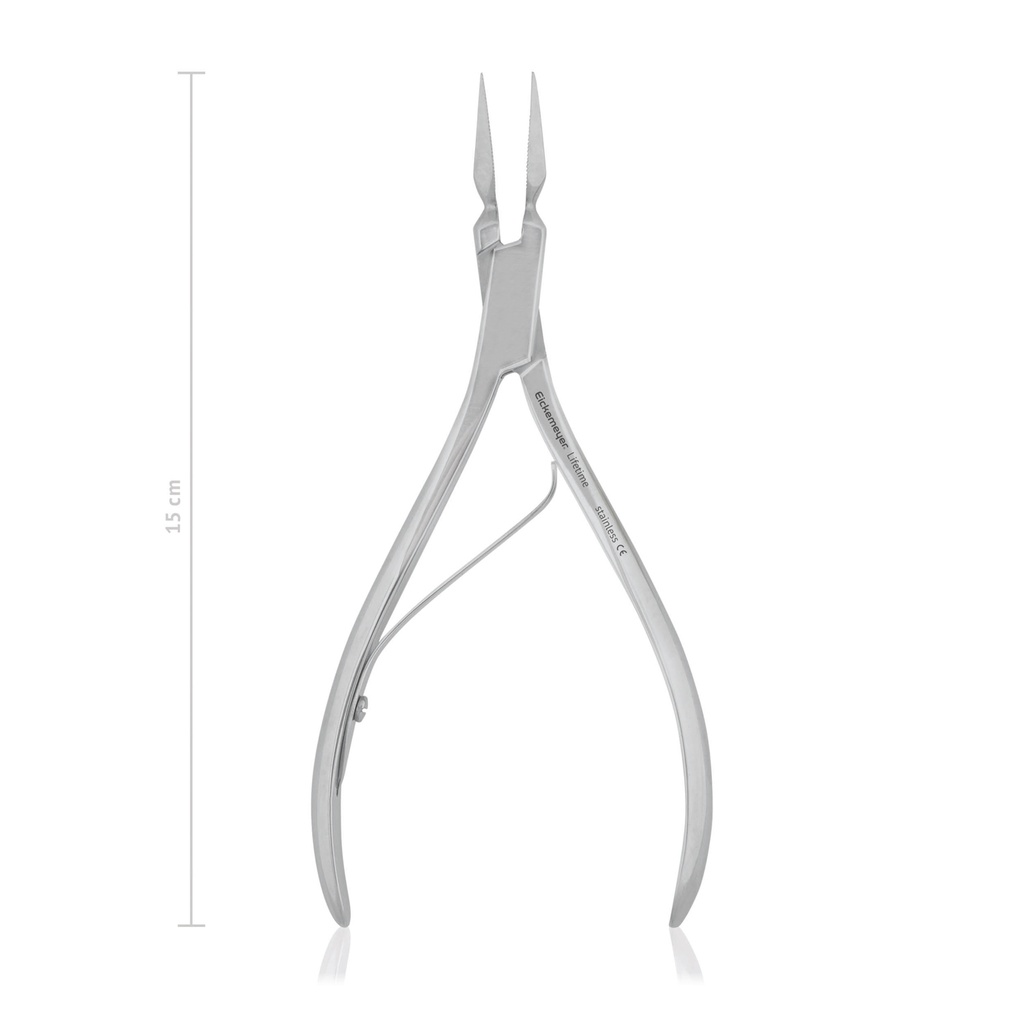 Pinza estrazione frammenti