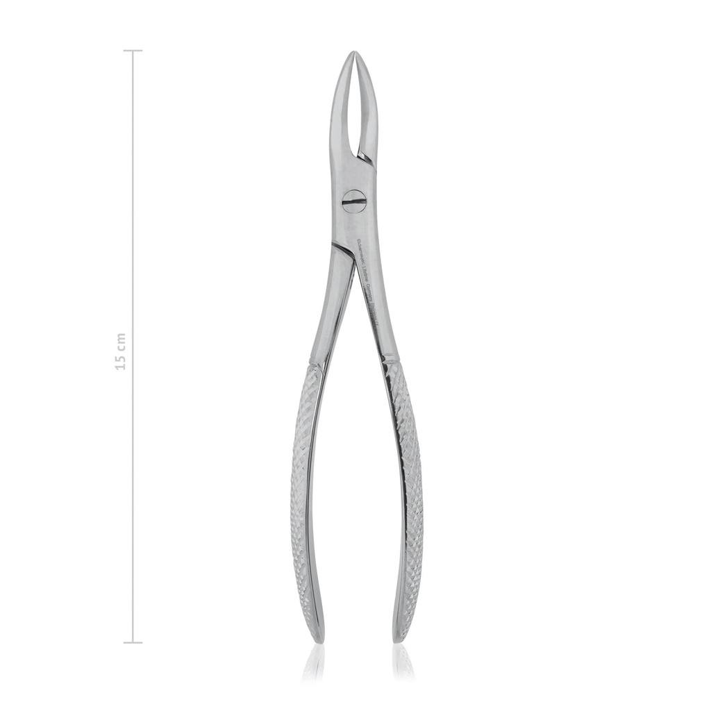 Pinza denti WITZEL, fig.166, 15 cm, lame strette