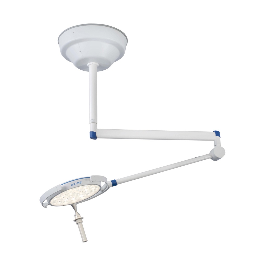 Lampada Dr Mach LED 150F, braccio swing, modello a soffitto fino a 3 mt, 100.00 lux, fuoco variabile