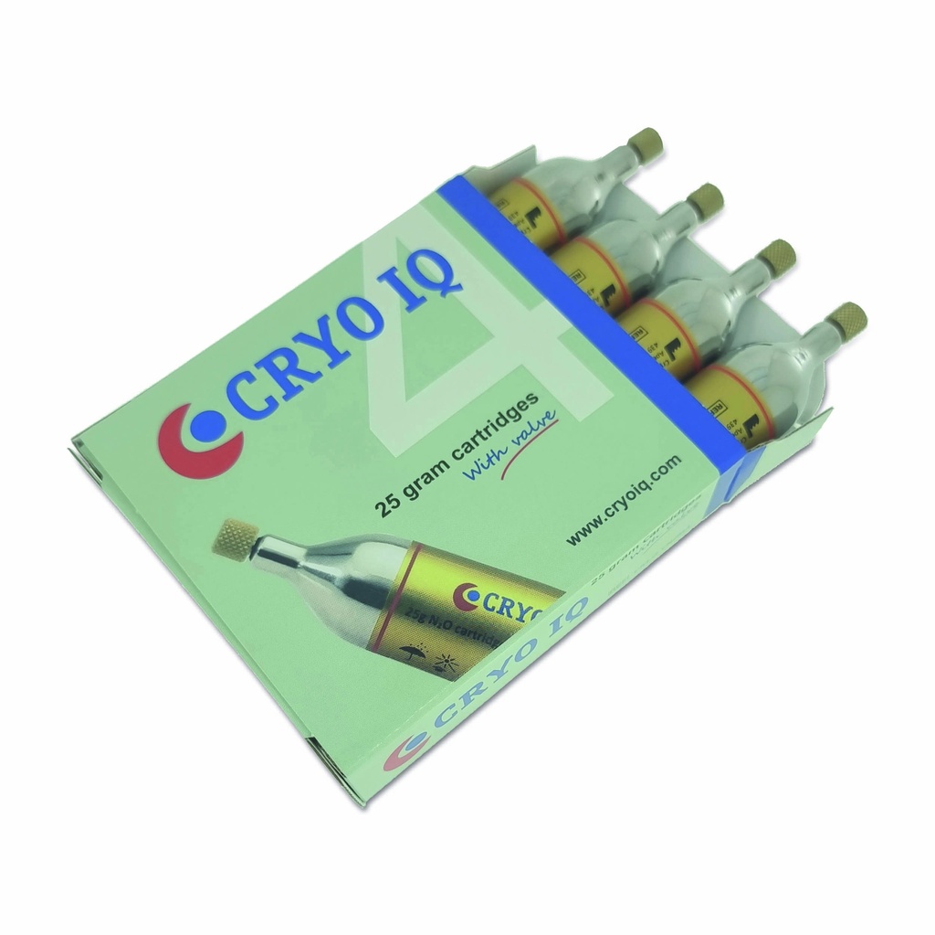 Cartucca N2O,  25gr, per CryoIQ®