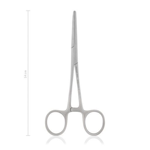 [141914] Pinza emostatica PEAN, 14 cm, curva