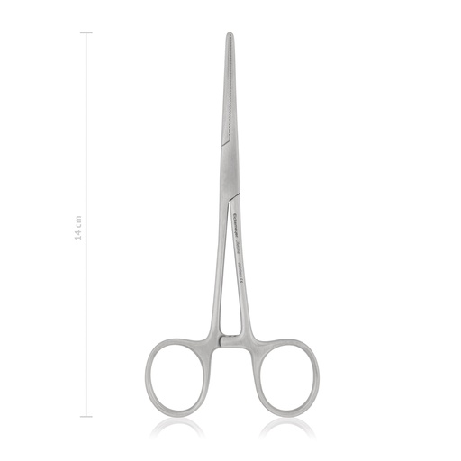 [973814] Pinza emostatica PEAN, 14 cm, dritta LINEA ECONOMICA