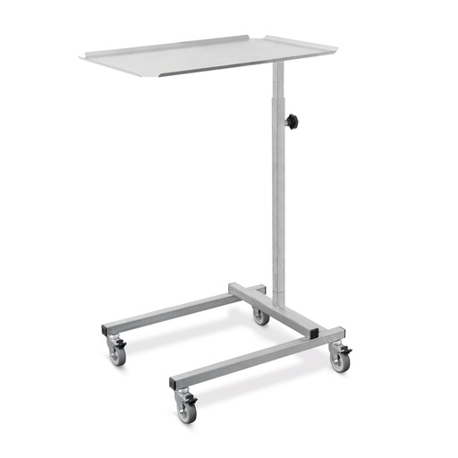 [625160] Carrello servitore Mayo, 40 x 60 cm, su 4 ruote con freno, acciaio inossidabile