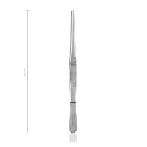 [133015] Pinza per tessuti BROWN, 15 cm, con denti laterali