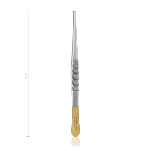 [132714] Pinza per tessuti ÖHLER,  14 cm, denti 1x2, TC