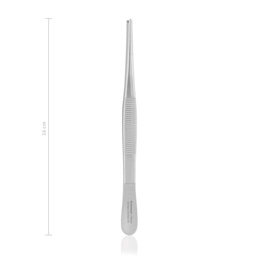 [133216] Pinza per tessuti 16 cm, denti 1x2