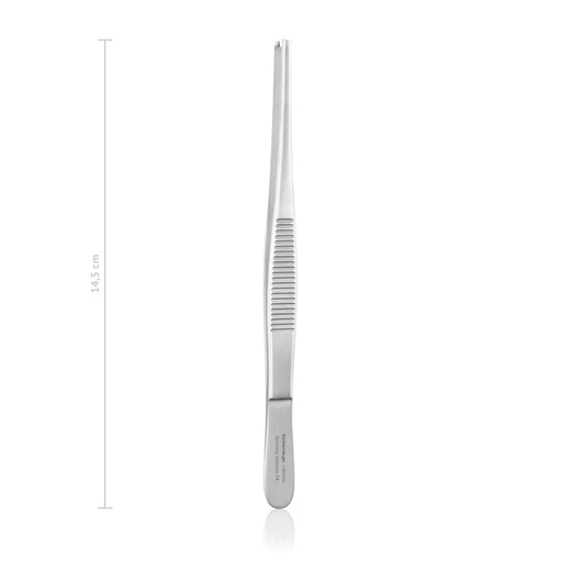 [133214] Pinza per tessuti 14,5 cm, denti 1x2