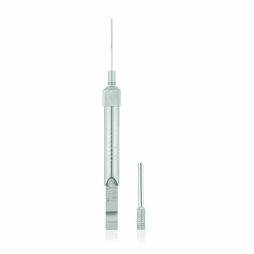 [187737] Tiefenmesslehre 50mm Lang, Taster 1,3mm