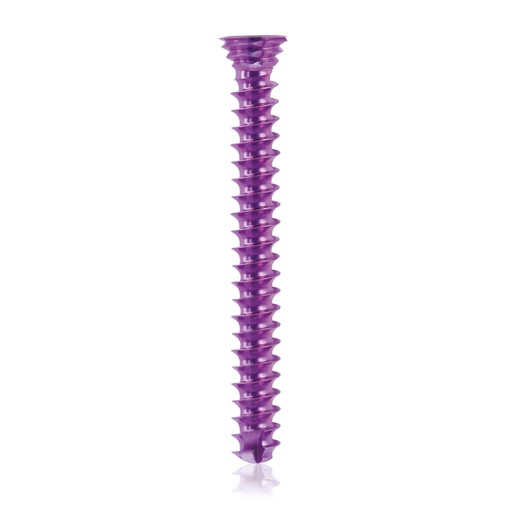 [185580] Vite bloccata in titanio Ø3.5x 30mm, multidirezionale, magenta, Torx 10, autoperforante, autofilettante