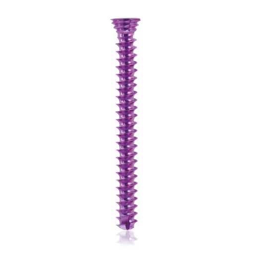 [185582] Vite bloccata in titanio Ø3.5x 34mm, multidirezionale, magenta, Torx 10, autofilettante, autoperforante