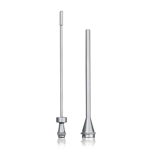 [300408] Speculum vaginale , d = 8 mm, lungh. 150 mm con otturatore