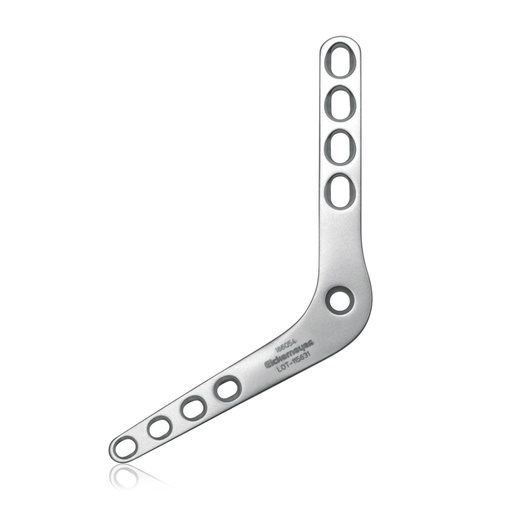 [186052] Pantarsal Arthrodese Platte für Schrauben D=2,0/ 2,7 mm 120° Links